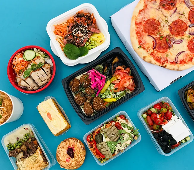 Une quinzaine de plats préparés et une pizza : des invendus valorisables