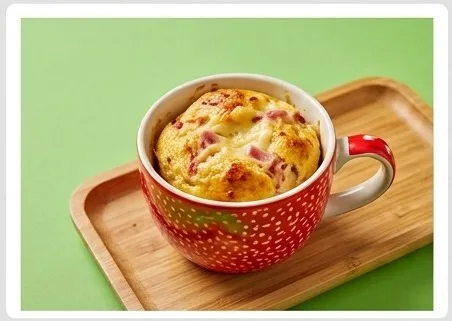 Mug cake salé