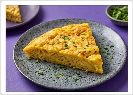 Omelette aux pâtes
